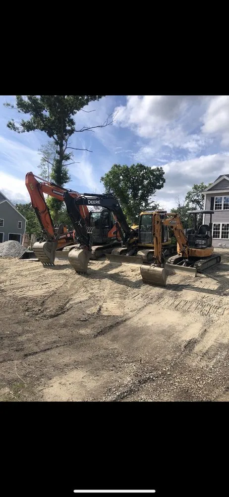 Local landscape installation in South Yarmouth, MA by Reinos Masonry