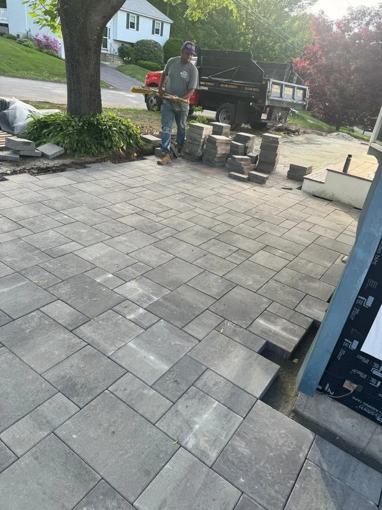Custom yard maintenance for outdoor upgrades in Malden, MA by Reis Landscape Services