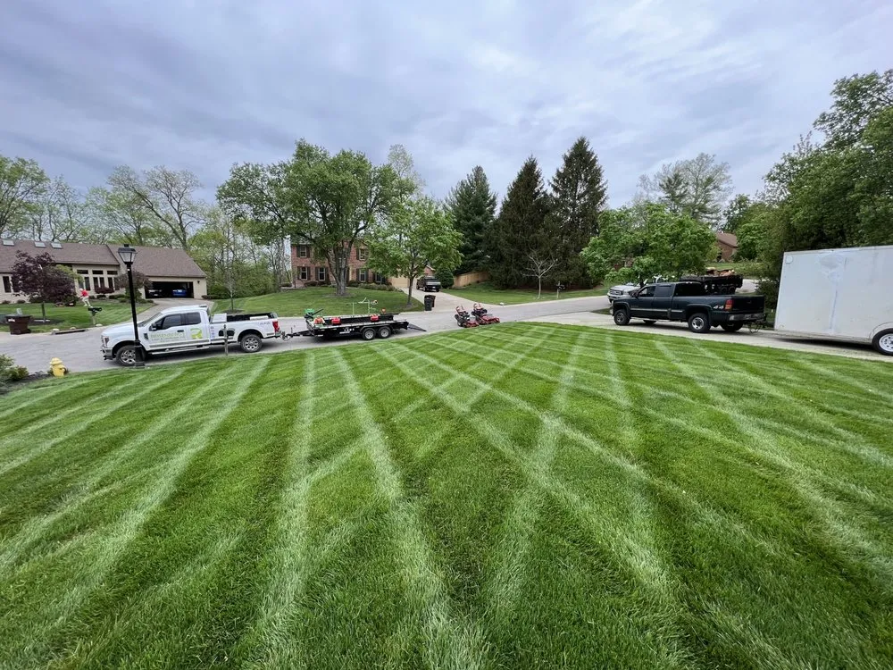 Professional lawn mowing service for homes across Cincinnati, OH - Reisenberg's Lawn & Landscape