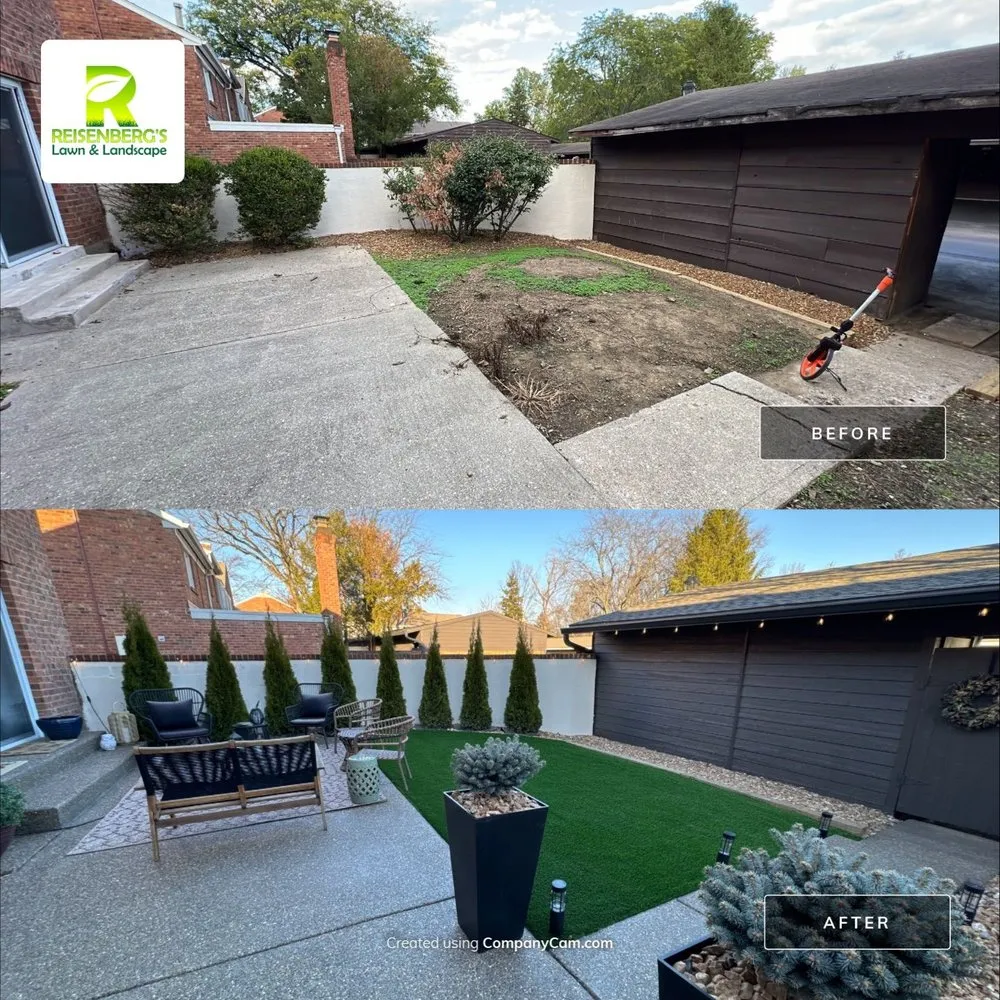 Local residential landscaping in Cincinnati, OH by Reisenberg's Lawn & Landscape