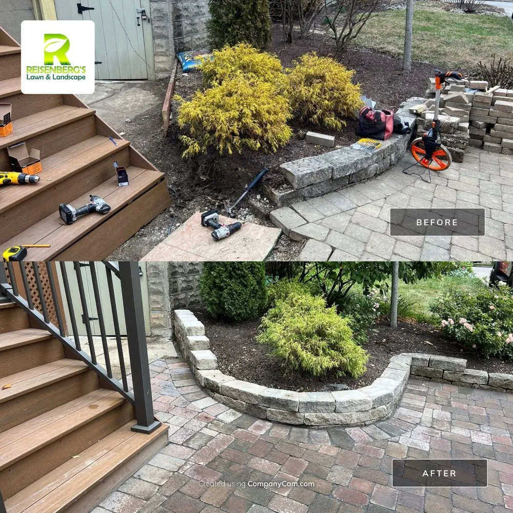 Local landscape design for homes in Cincinnati, OH by Reisenberg's Lawn & Landscape
