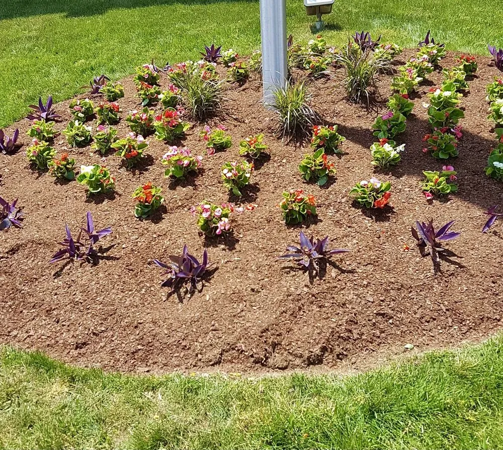 Custom garden landscaping for outdoor upgrades in Lincolnton, NC by Reising's Lawn Care