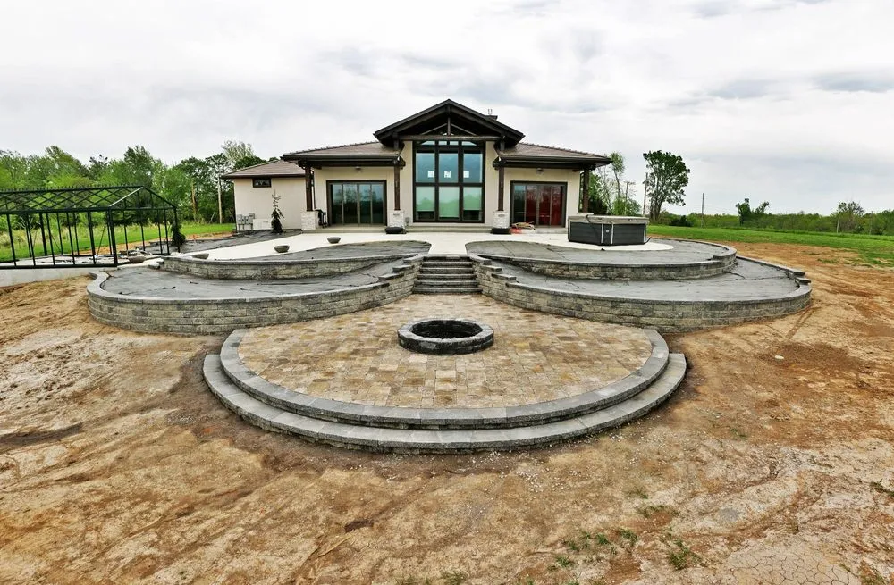Professional landscape installation for homes in Lee's Summit, MO by Reisner Lawn & Landscape