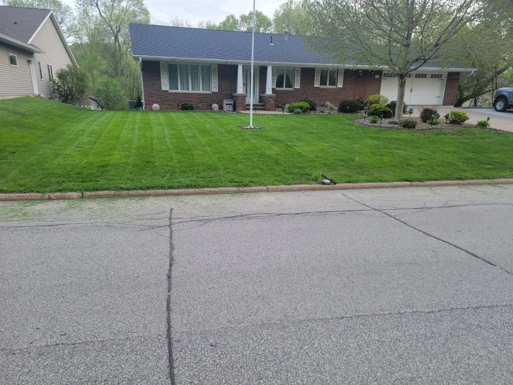 Custom garden landscaping for outdoor upgrades in Winona, MN by Reisner's Lawn Care