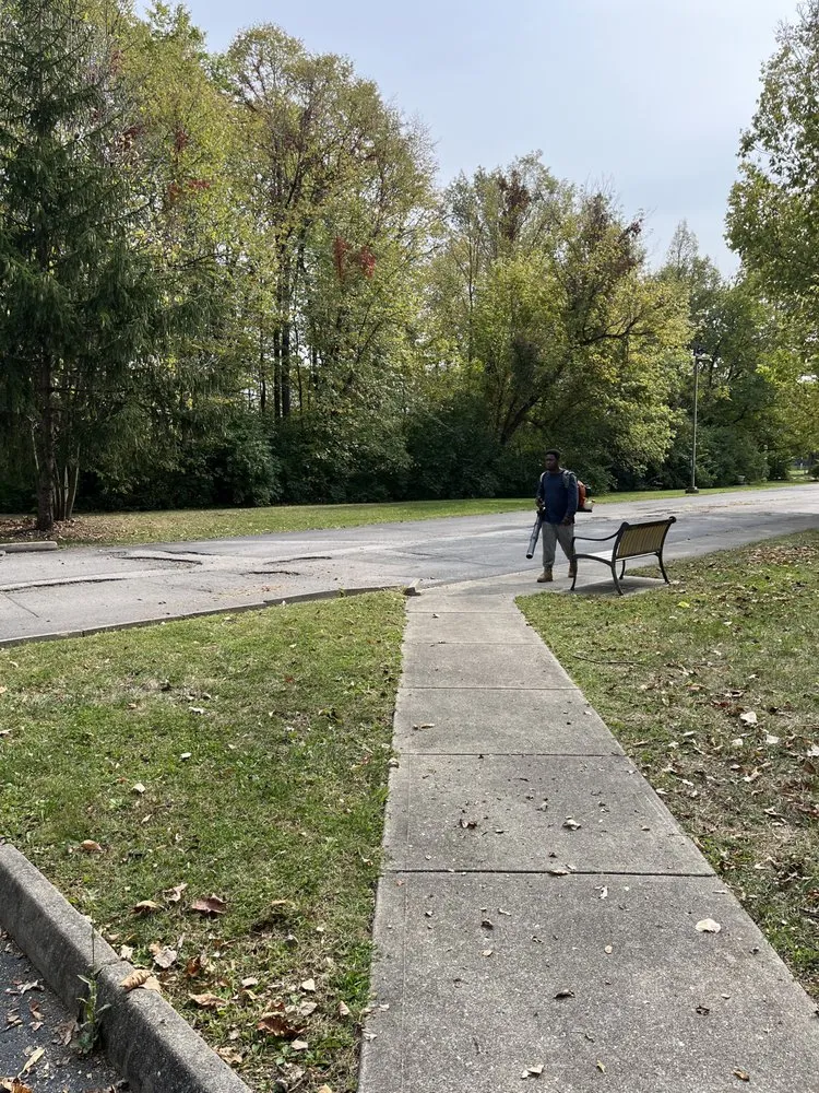 Reliable lawn mowing service in Lawrence, IN by Relative Yardwork