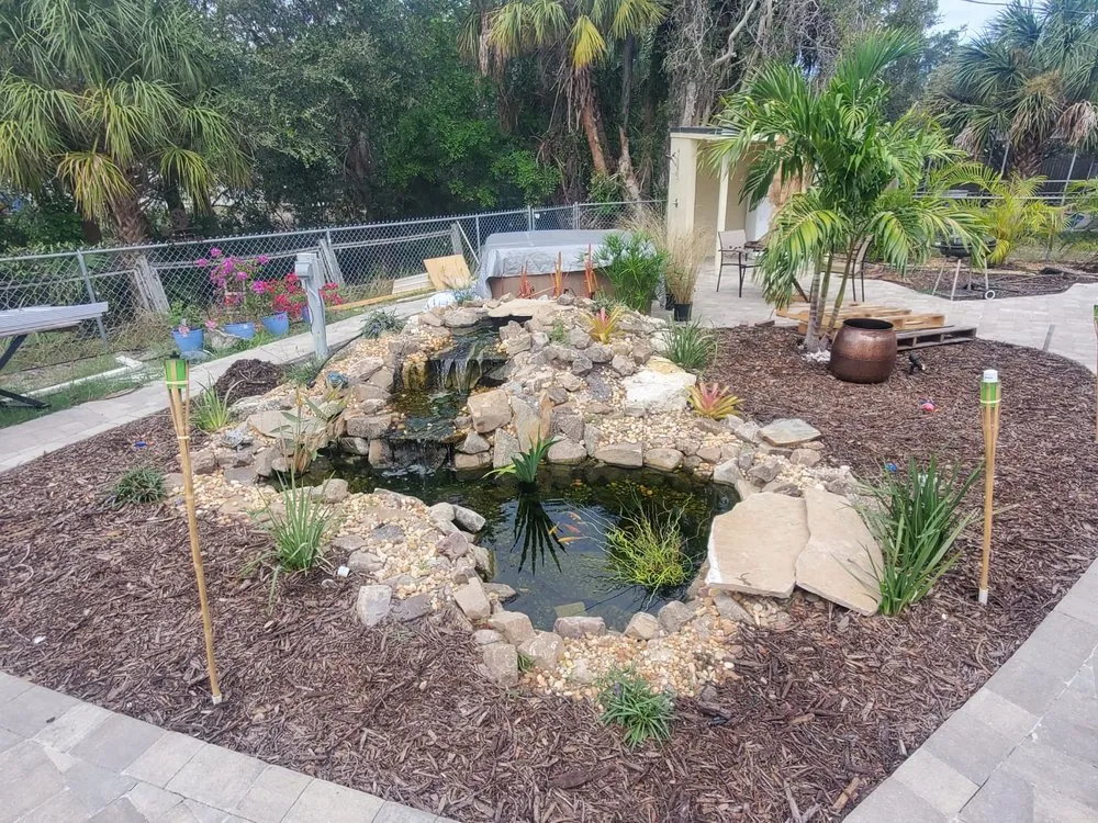 Top-rated outdoor landscaping in Bradenton, FL by Relaxing Pond