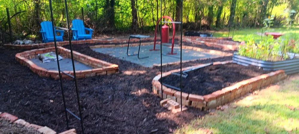 Custom residential landscaping in Lexington, NC by Reliable Handyman