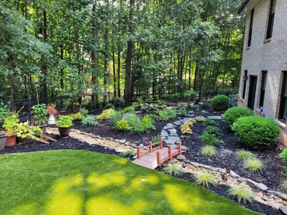 Trusted residential landscaping with custom design in Woodstock, GA by Reliable Hardscape Design