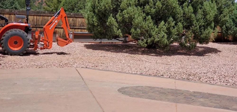 Professional landscaping services in Sedona, AZ by Reliable Hauling