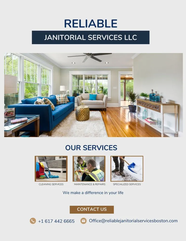 Reliable residential landscaping in Boston, MA by Reliable Janitorial Services