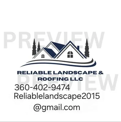 Reliable Landscape & Roofing Logo