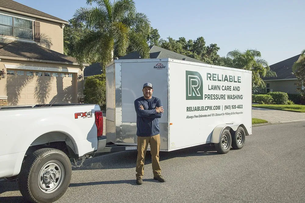 Custom yard cleanup service with custom design across Bradenton, FL - Reliable Lawn Care & Landscaping