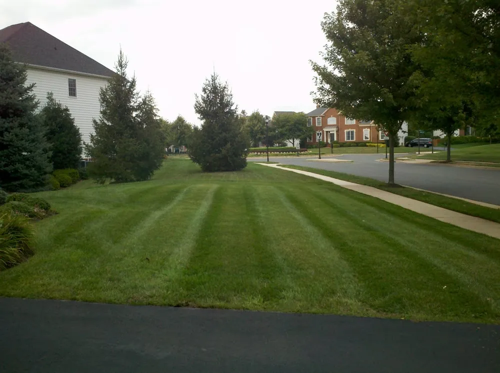 Custom landscape installation for homes in Haymarket, VA by Reliable Lawn Care