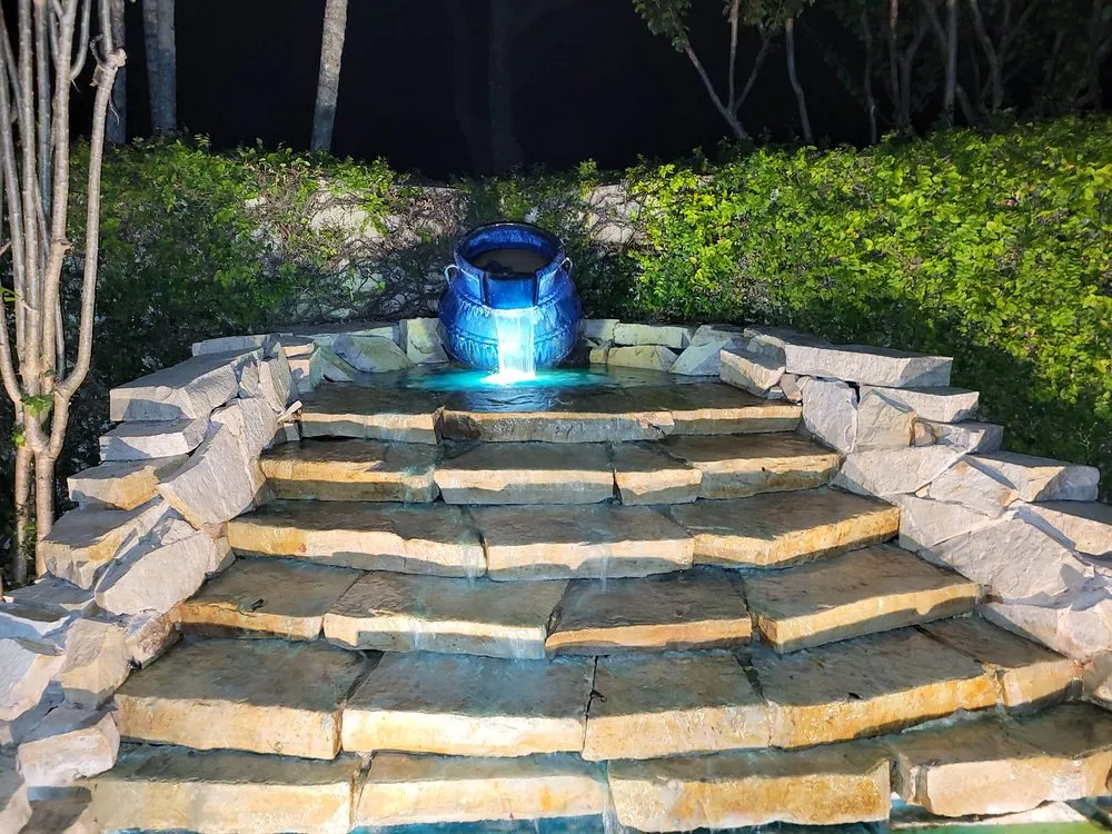 Custom garden landscaping for outdoor upgrades in Haines City, FL by Reliable Ponds