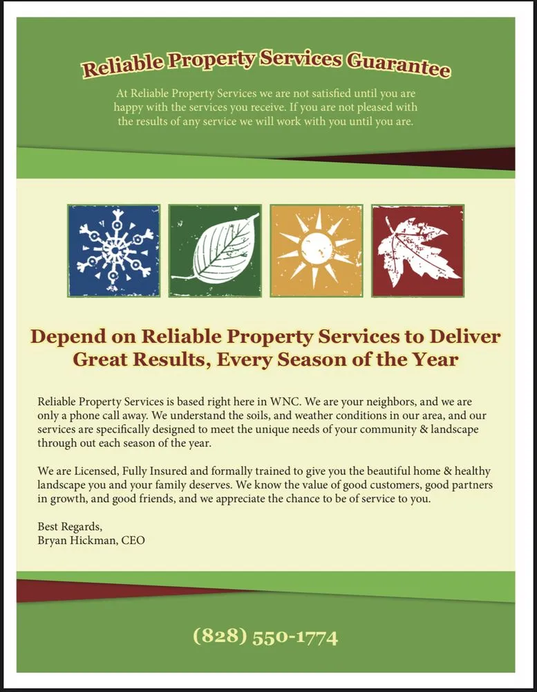 Reliable yard cleanup service in Maggie Valley, NC - Reliable Property Services of WNC