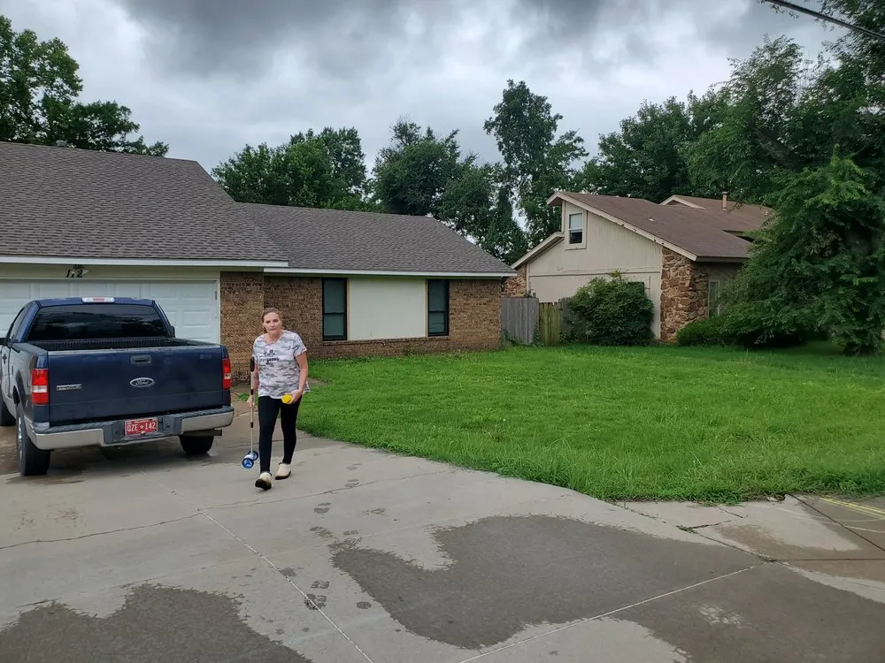 Custom lawn mowing service in Tulsa, OK by Reliable Repairs