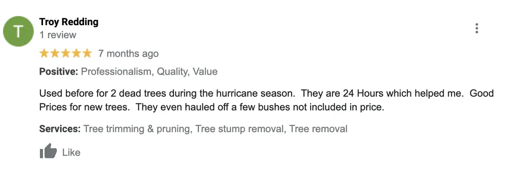 Custom residential landscaping in Tallahassee, FL by Reliable Tree and Landscape Solutions