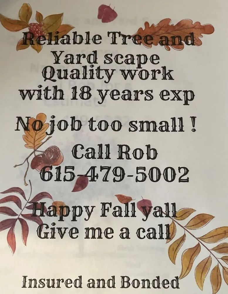 Custom yard maintenance in Nashville, TN by Reliable Tree and Yard Scape
