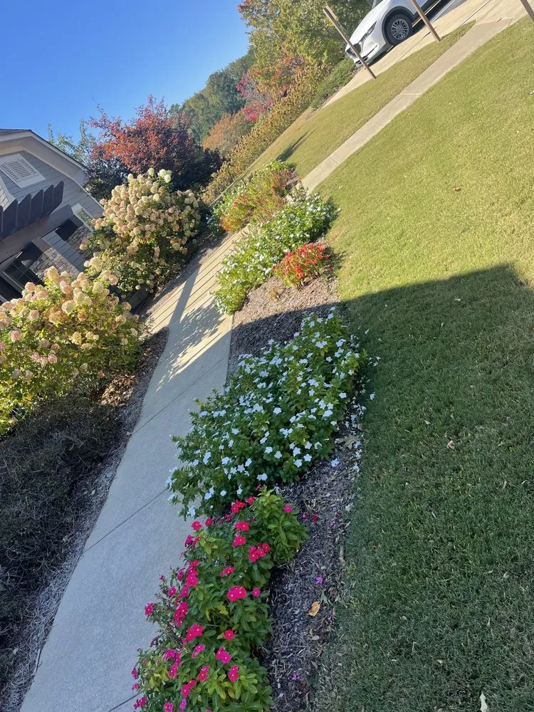 Reliable garden landscaping for year-round maintenance in Birmingham, AL by Rellz Cutz
