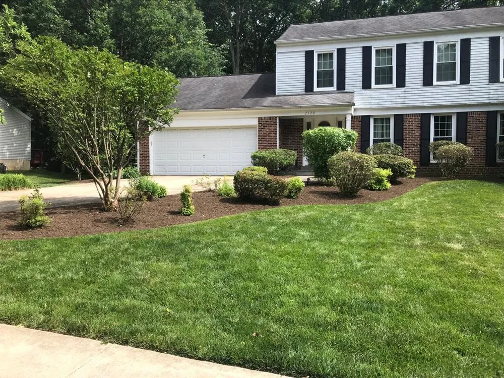 Affordable landscape installation in Sterling, VA by Rene Grijalva Landscaping
