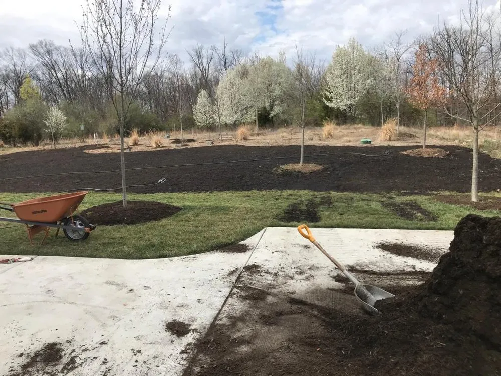 Custom residential landscaping in Sterling, VA by Rene Grijalva Landscaping