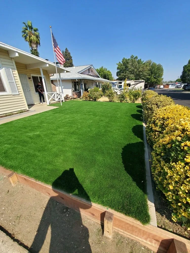 Custom outdoor landscaping for outdoor upgrades in San Fernando Valley, CA by Renew Green Living