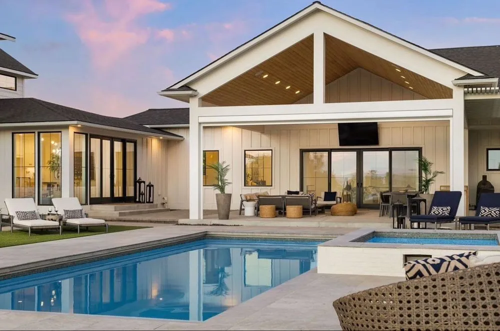 Custom landscape installation in San Fernando Valley, CA by Renew Green Living