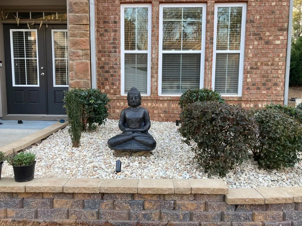 Expert yard maintenance with custom design in Cumming, GA by Renew Your Landscape and Outdoor Lighting