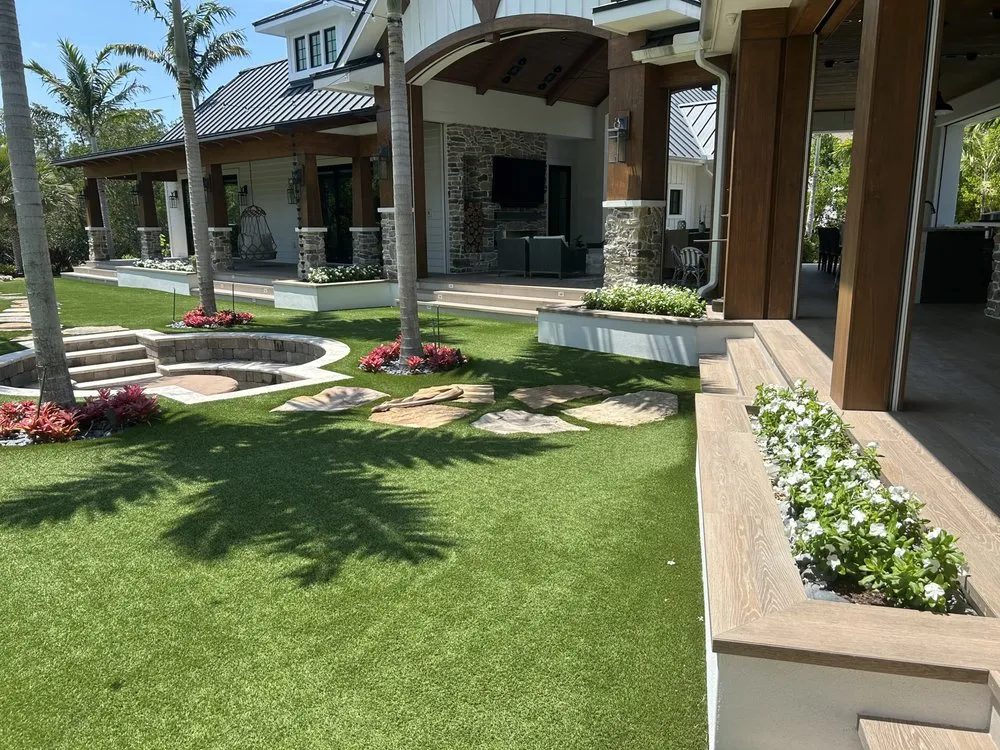 Custom landscape design in Naples, FL - Renfroe & Jackson