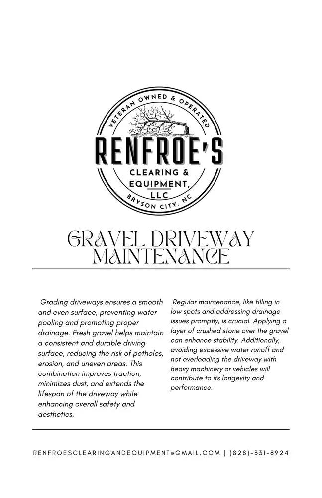 Expert landscape design experts serving Bryson City, NC - Renfroe’s Clearing & Equipment