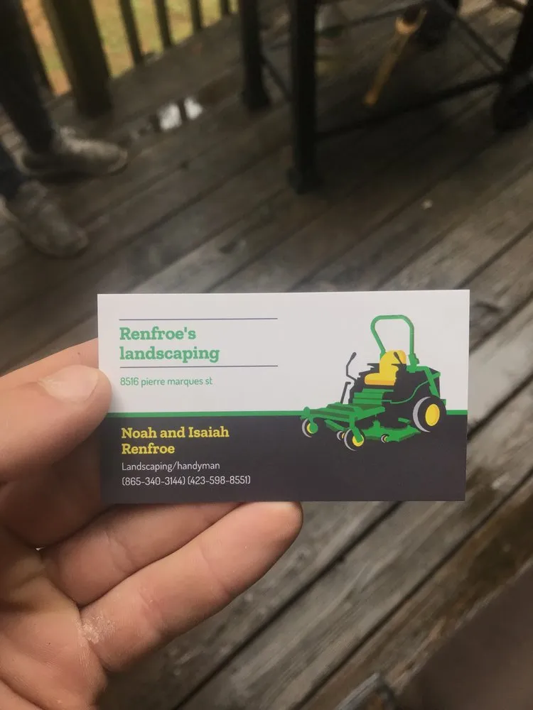 Local lawn mowing service in Knoxville, TN - Renfroes landscaping