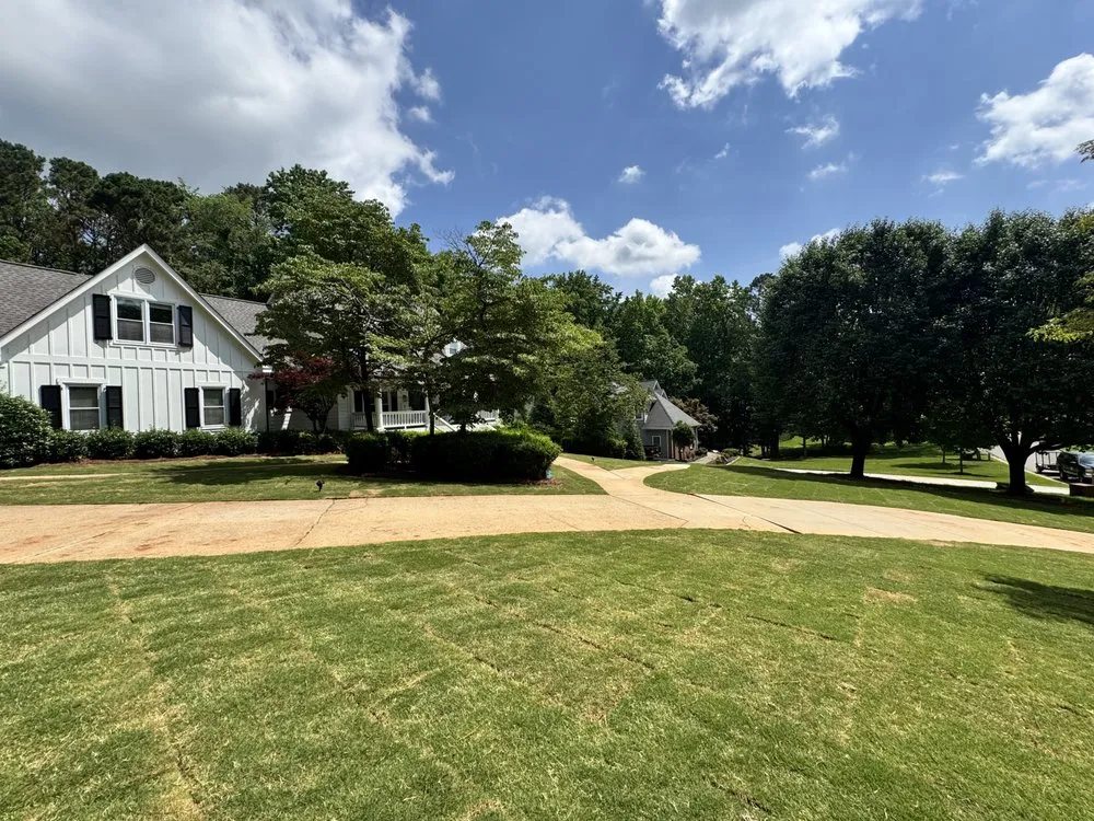 Local landscape installation in Berkeley Lake, GA - Renova Pro