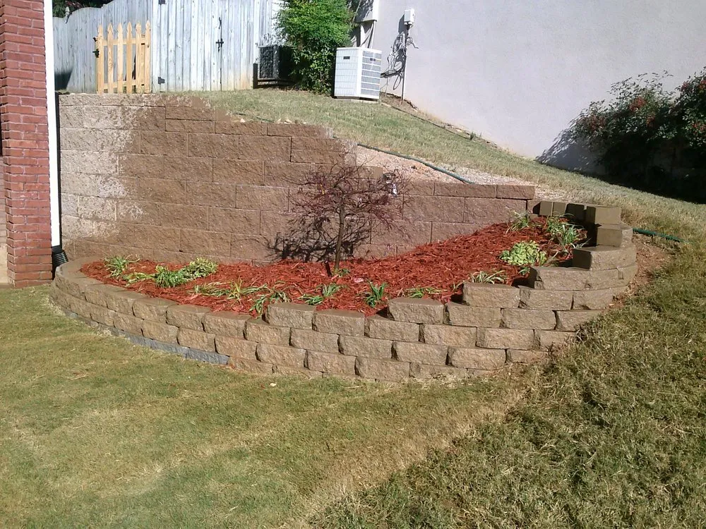 Professional landscape installation with custom design in Berkeley Lake, GA by Renova Pro