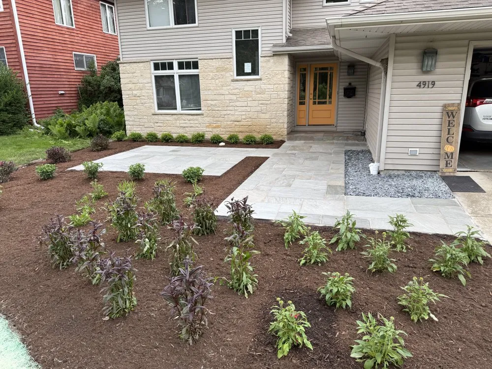 Expert yard maintenance for residential properties in Naperville, IL by Renovatio Landscape & Design
