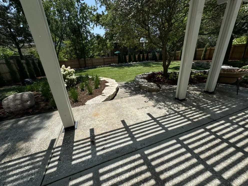 Custom yard maintenance in Naperville, IL by Renovatio Landscape & Design