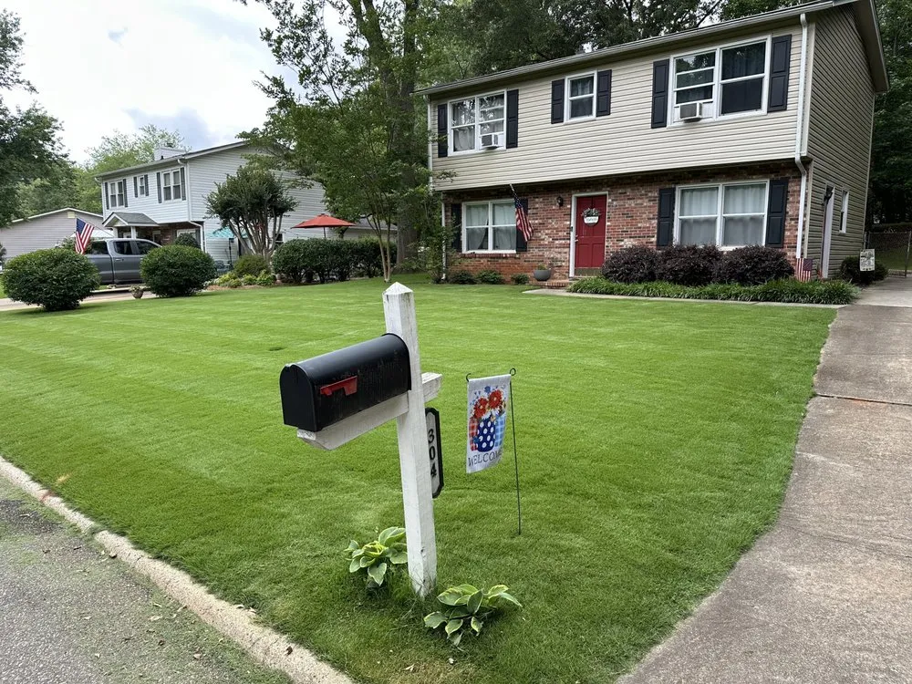 Local lawn mowing service near you in Simpsonville, SC by Renovation Landscapes