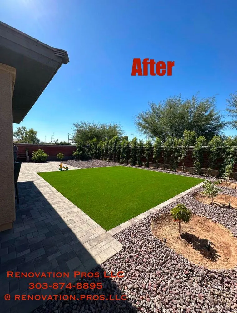 Trusted lawn mowing service in Scottsdale, AZ by Renovation Pros