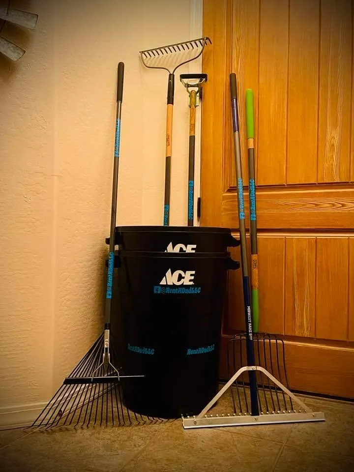 Expert yard cleanup service for residential properties across Kingman, AZ - Rent-A-Dad