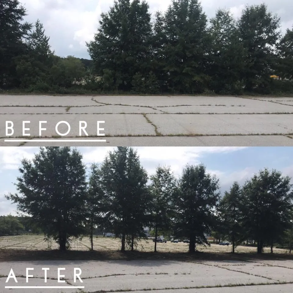 Custom landscape installation in Winnsboro, SC by Renwick's Lawn Service