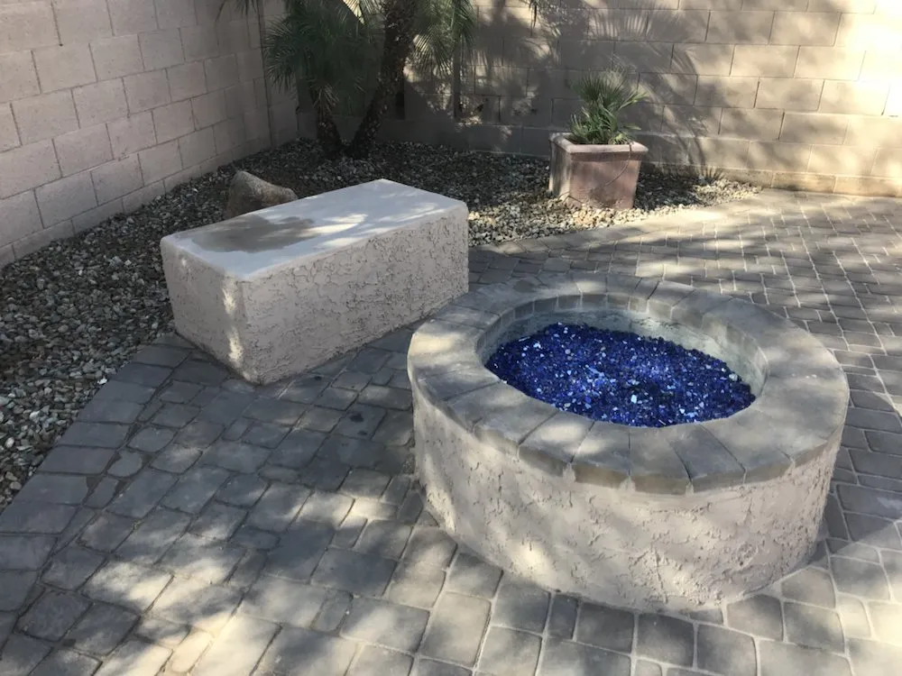 Affordable garden landscaping in Glendale, AZ by Reparo Landscaping