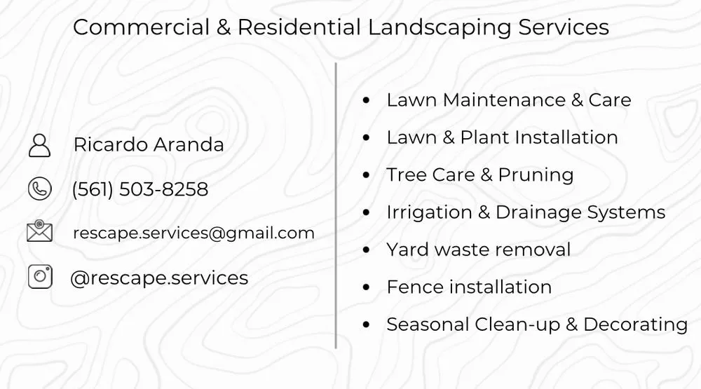 Custom outdoor landscaping with custom design in Tampa, FL by RESCAPE LLC