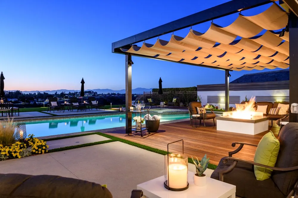 Custom garden landscaping in Costa Mesa, CA - Rescom Landscaping