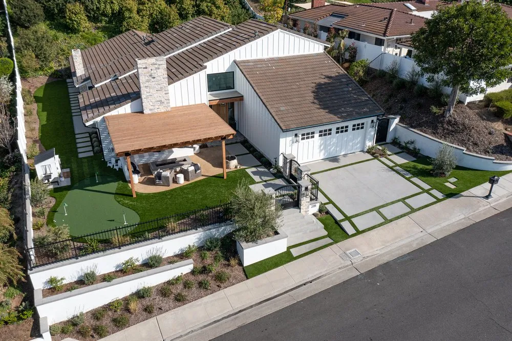 Expert landscape design for beautiful yards in Costa Mesa, CA by Rescom Landscaping