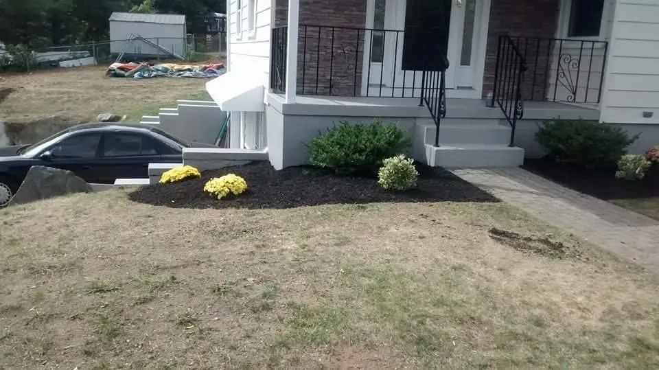 Local landscape installation in West Haven, CT by Rescom Property Maintenance