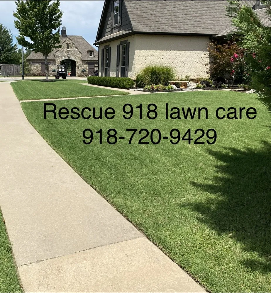 Top-rated lawn care service experts serving Bixby, OK - Rescue 918 lawn care