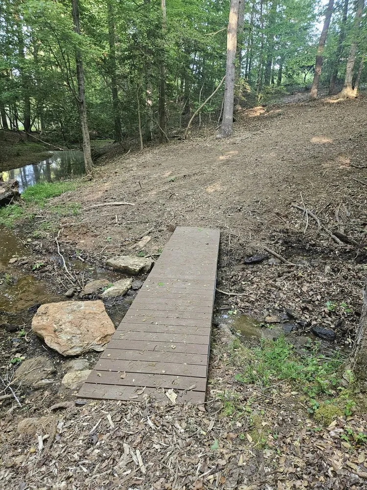 Custom landscaping services with custom design in Marietta, SC by Rescue Grading & Landscaping