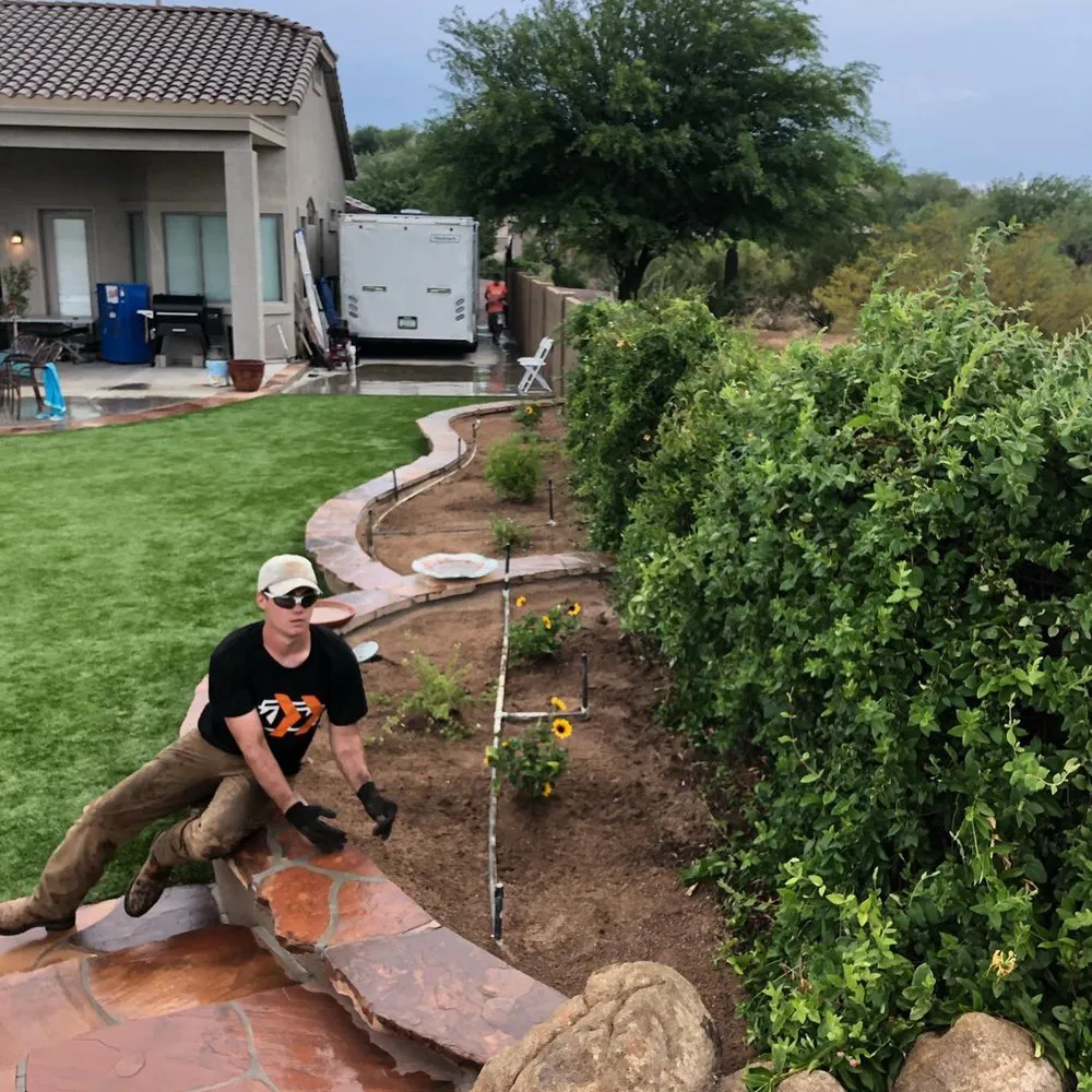 Reliable residential landscaping in Vail, AZ by Rescue Groundskeeping