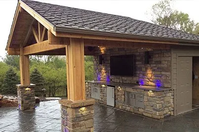 Expert garden landscaping with custom design across St. Louis, MO - Rescue Landscaping and Outdoor Living
