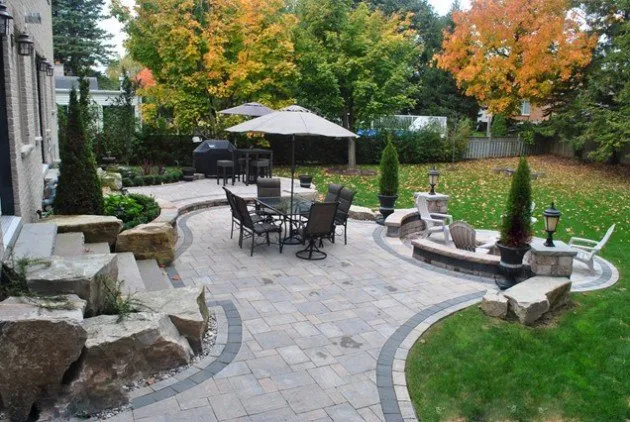 Affordable lawn mowing service with custom design in St. Louis, MO by Rescue Landscaping and Outdoor Living
