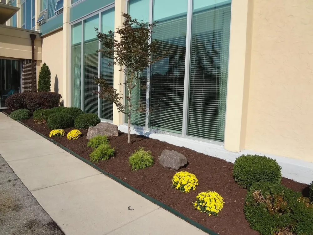 Professional garden landscaping for residential properties in St. Louis, MO by Rescue Landscaping and Outdoor Living